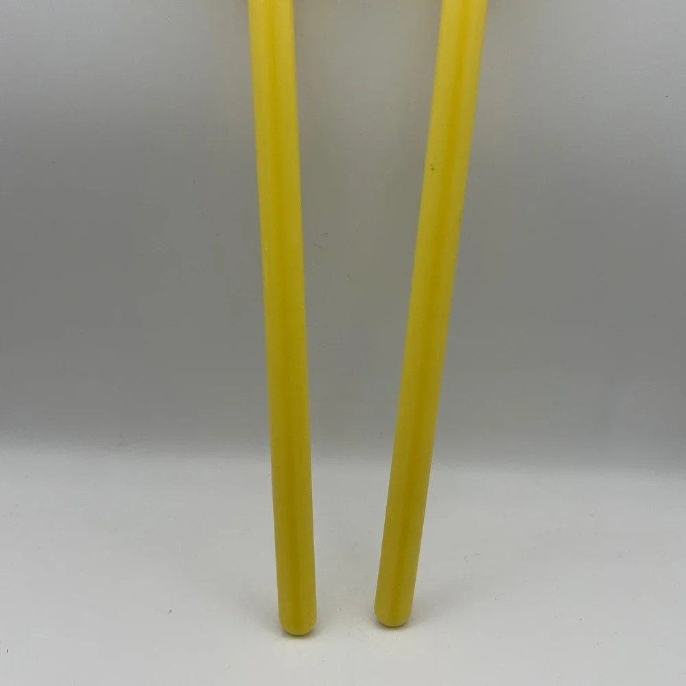 Splenda Yellow Mixing Spoon Lot of 2 Promotional Item 90s Y2K